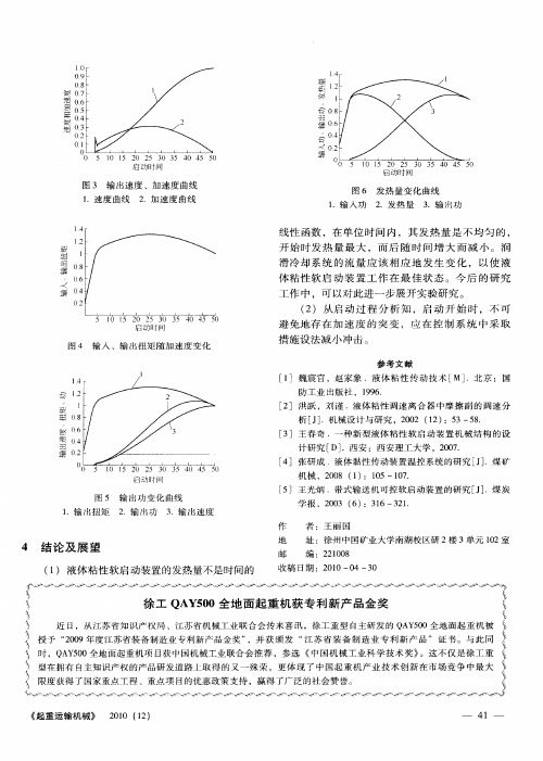 徐工QAY500全地面起重机获专利新产品金奖