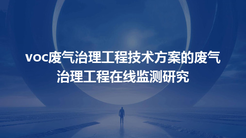 VOC废气治理工程技术方案的废气治理工程在线监测研究