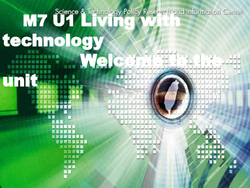 高二英语 Living with technology课件