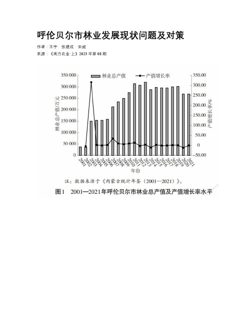 呼伦贝尔市林业发展现状问题及对策