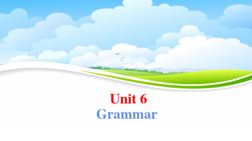 牛津译林版2020-2021学年七年级英语上册Unit 6 第三课时Grammar课件