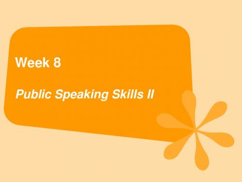 public speaking 2