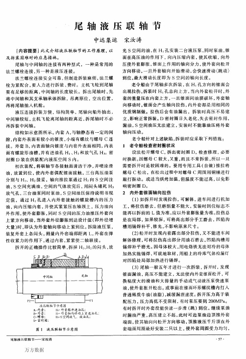 尾轴液压联轴节