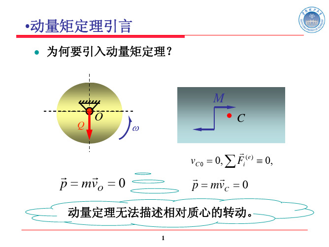 lllx11动量矩定理(hong)华南理工大学理论力学课件