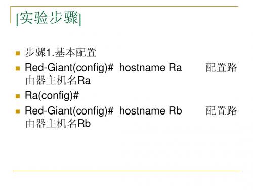 计算机网络实验 实验三 PAP、chap认证