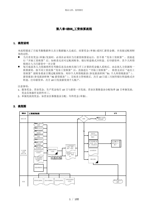 埃森哲震旦家具有限公司实施专案第八章HR08_工资核算流程083