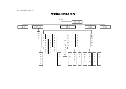 质量管理体系组织架构(2)