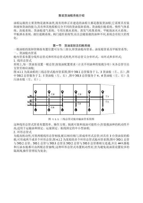 散装货油船系统介绍