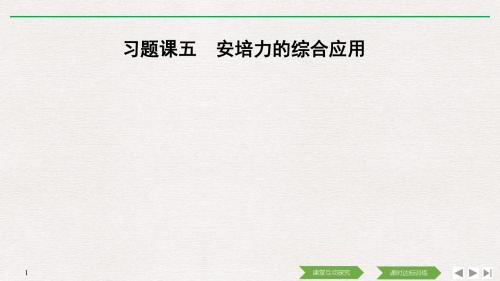 第三章 安培力的综合应用习题课五