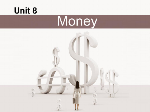 unit 8 money