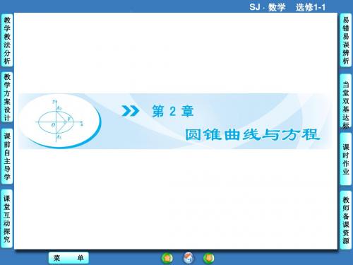 第2章 《圆锥曲线与方程-2.1》 课件-优质公开课-苏教选修1-1精品