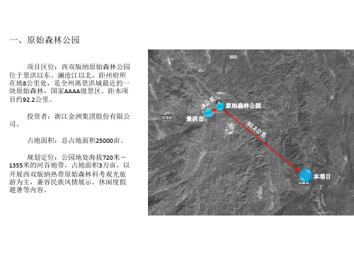 勐腊县 周边分析