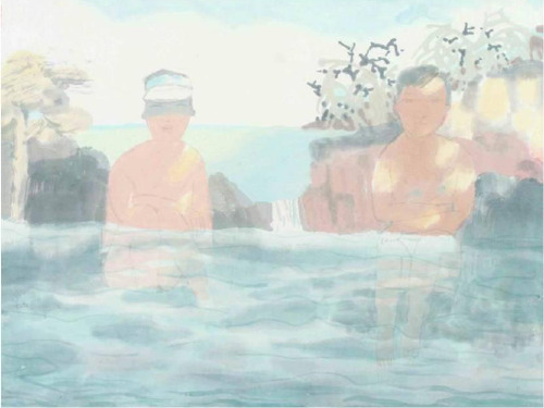 田黎明的《三个游泳者》赏析