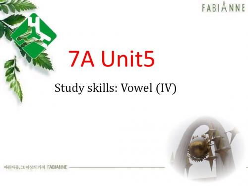 7aUnit5Studyskills