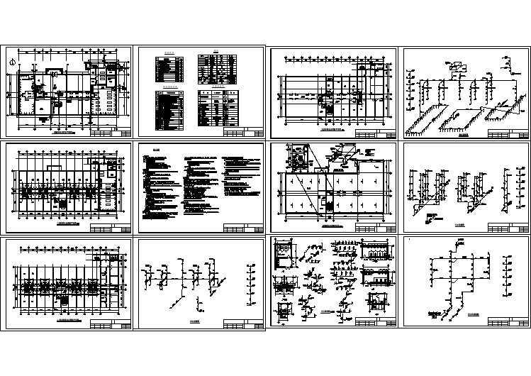 某地五层浴室建筑全套给排水设计图纸