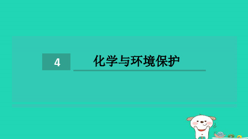 2024九年级化学下册第11单元化学与社会发展11.4化学与环境保护习题课件鲁教版