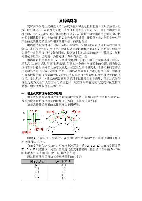 旋转编码器工作方式图解