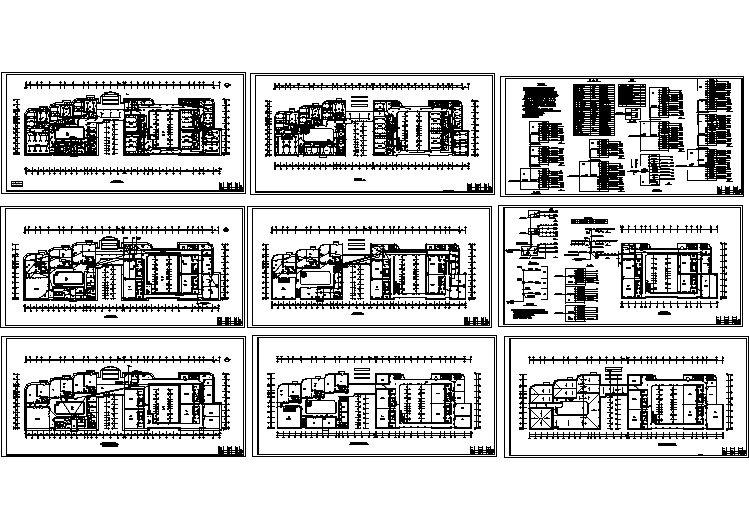某幼儿园配电设计cad全套电气施工图（含设计说明，含弱电设计）