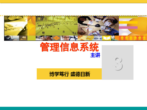 管理信息系统系统调查与可行性研究