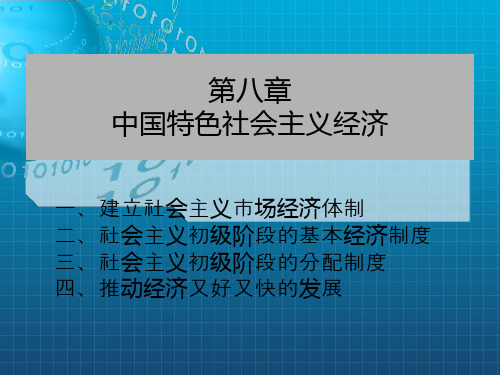 毛泽东思想和中国特色社会主义理论体系概论》第八章