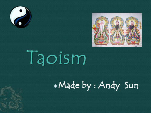 Taoism(道教简介  英文版)