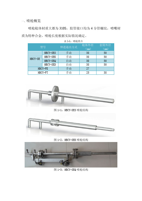 喷枪选型手册