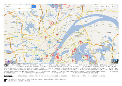 武汉旅游地图