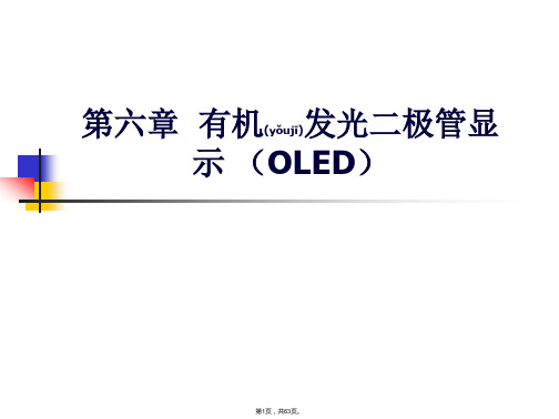 OLED简介(共63张)