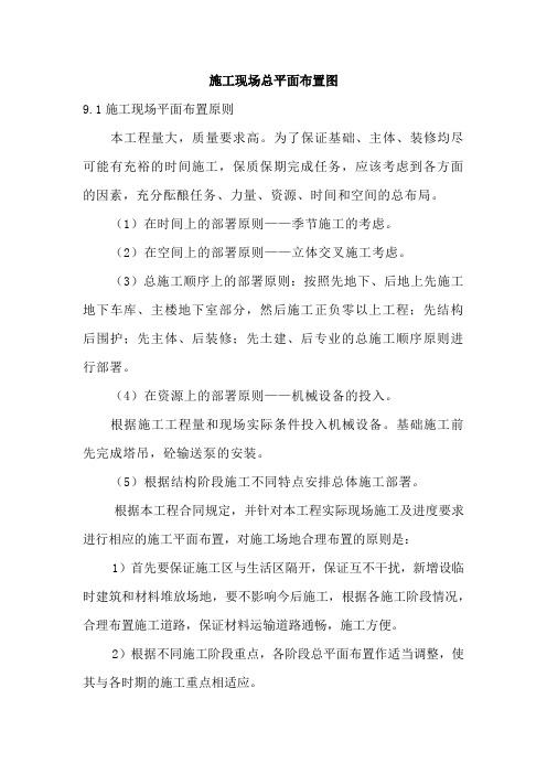 施工现场总平面布置图