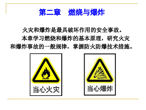 2第二章 燃烧与爆炸