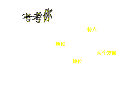 初三政治上学期灿烂的文明之花