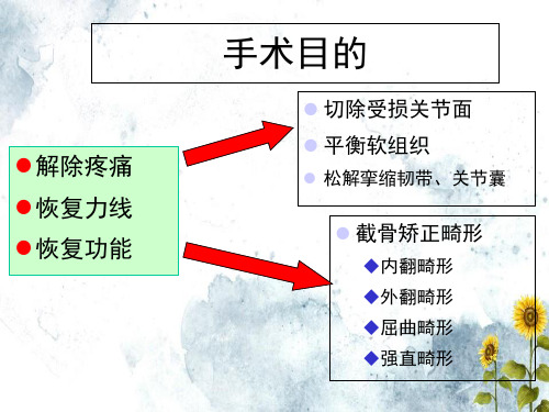 全膝关节置换的截骨原则ppt【44页】