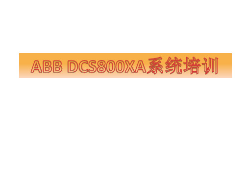 (完整版)ABBDCS系统培训