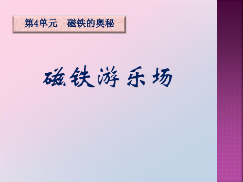 2021年《磁铁游乐场》磁铁的奥秘PPT课件2文档