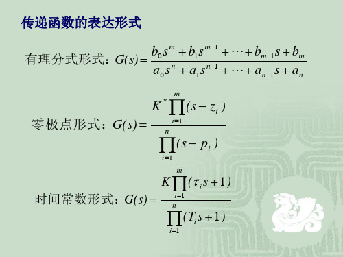 自动控制原理第二章方框图