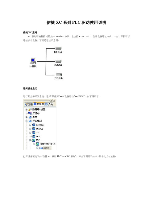 信捷XC系列PLC驱动使用说明