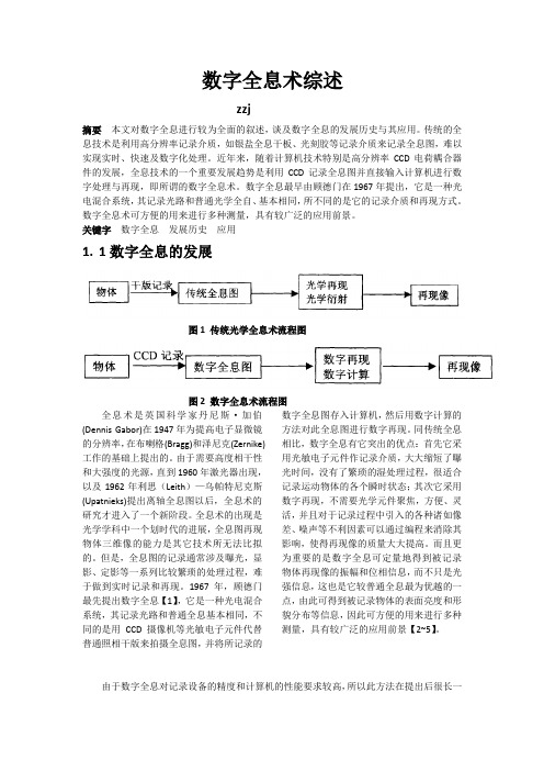 数字全息术综述