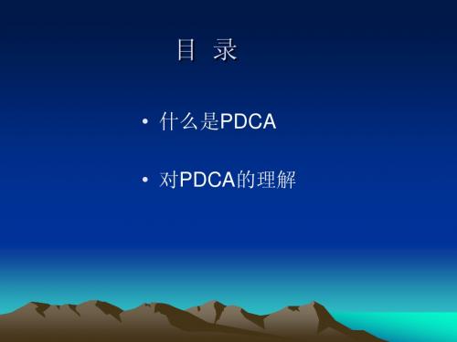 PDCA