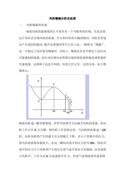 引风机喘振分析及处理