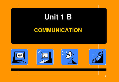 BEC商务英语课件：04Unit 1b COMMUNICATION