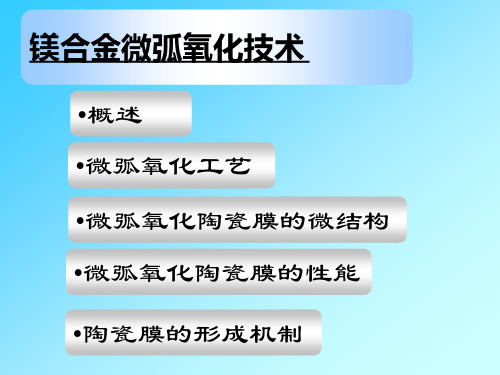 微弧氧化