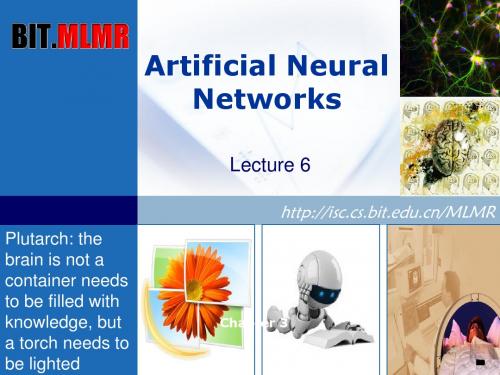 北京理工大学 人工智能导论 刘峡壁 6.Artificial Neural Network