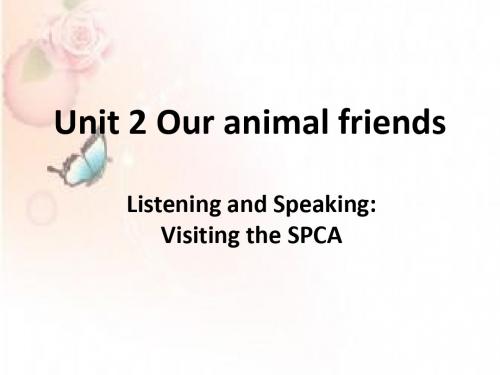 牛津上海英语七年级上册 Unit2Listening and Speaking (共31张PPT)