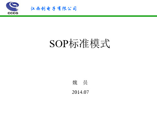 SOP基础知识培训