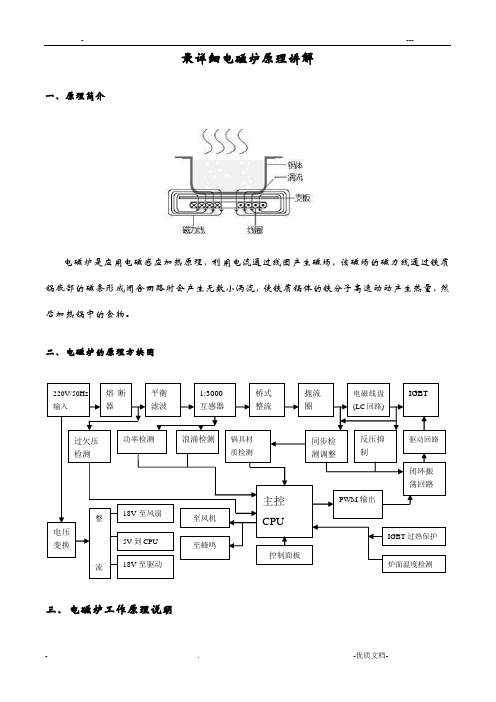 全面讲解电磁炉的工作原理修正排版