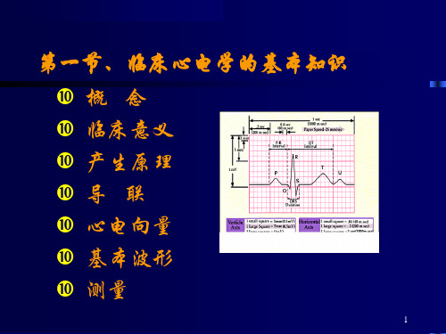 临床心电图基本知识-