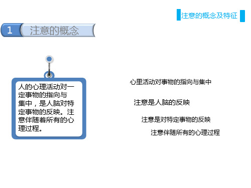 注意的概念及特征