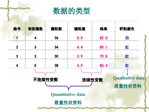 第四章  卡平方测验