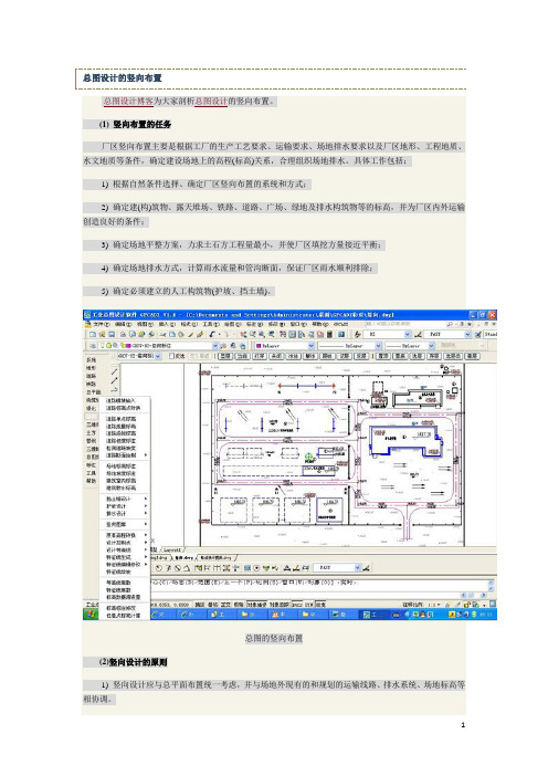 总图设计的竖向布置