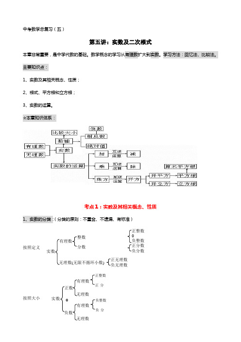 5第五讲：实数及二次根式